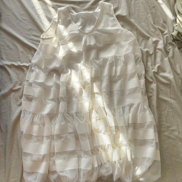 Dresses & Skirts - mid-length dress white